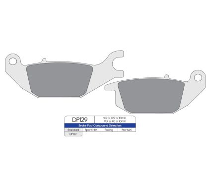 BRAKE PAD STANDARD SINTERED - 17210942