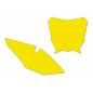 Fonds de plaque BLACKBIRD jaune Honda CRF450R