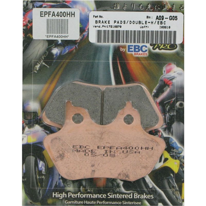 BRAKE PAD EPFA-HH SERIES SINTERED METAL - 17210870