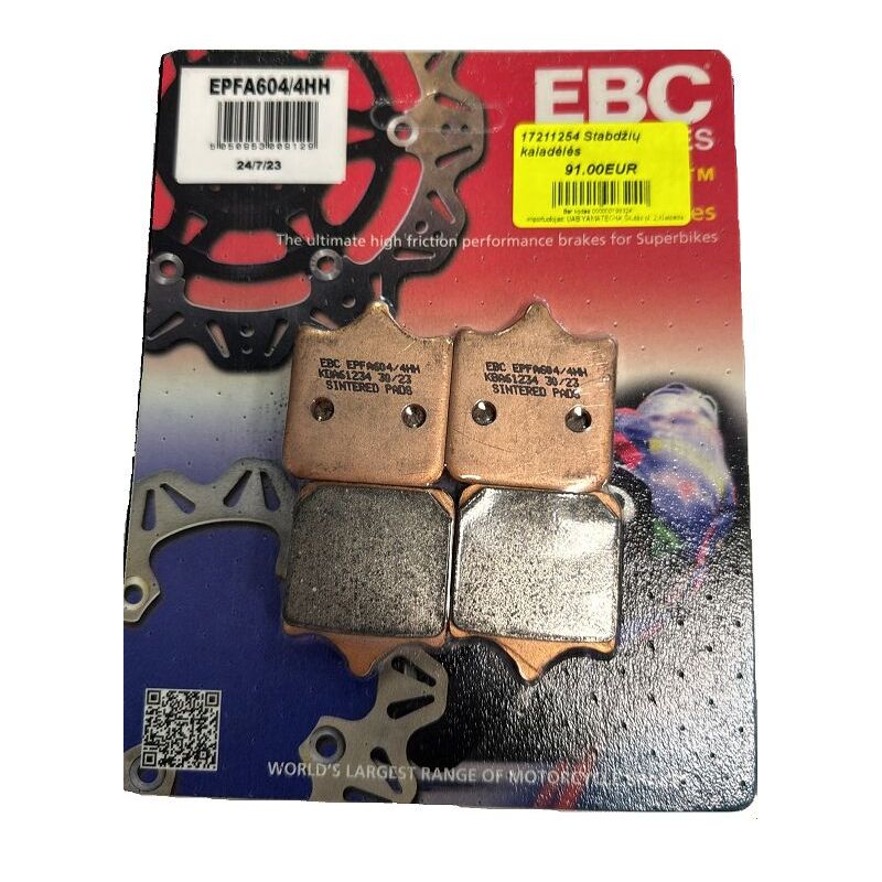 BRAKE PAD EPFA-HH SERIES SINTERED METAL - 17211254