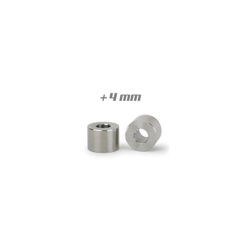 2x Cales d'élévation étriers +4mm