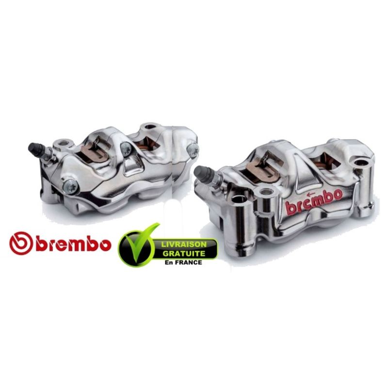 PACK BREMBO 2 ETRIERS GP4-RX ENTRAXE 100mm P4X32 TAILLE MASSE 2 PARTIES PACK BREMBO 2 ETRIERS GP4-RX ENTRAXE 100mm P4X32 TAILLE MASSE 2 PARTIES