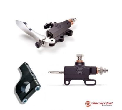Pack DISCACCIATI Frein au pouce ø16mm - Levier ARGENT