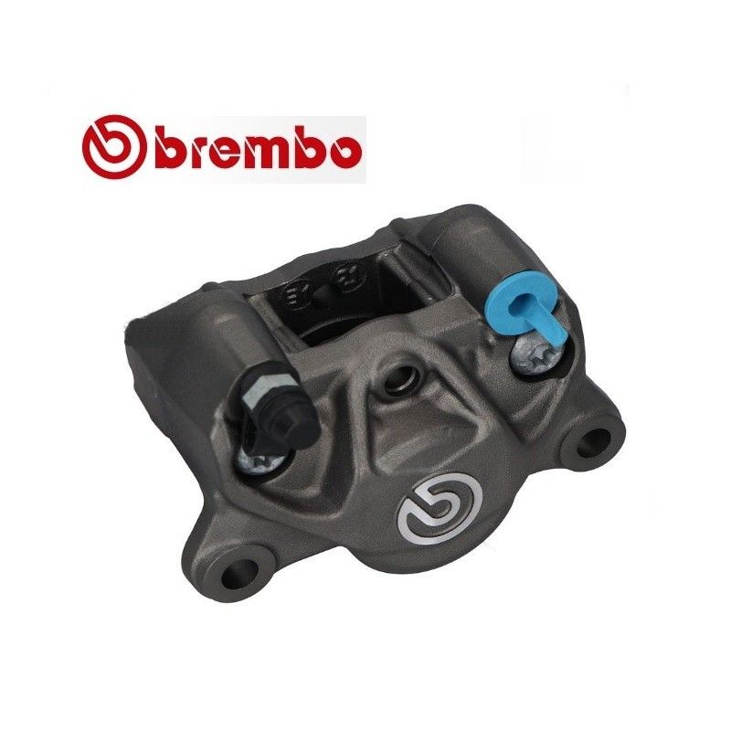 Etrier de frein arrière BREMBO Ø34mm TITANE - Entraxe 84mm 920.B852.92 Etrier de frein arrière BREMBO Ø34mm TITANE - Entraxe 84mm 920.B852.92