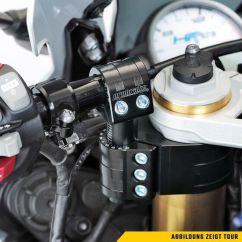 Demi Guidon PROBRAKE REVO TOUR / TOURING XL - Ø34 à 55mm - Rehausse +40 à +120mm