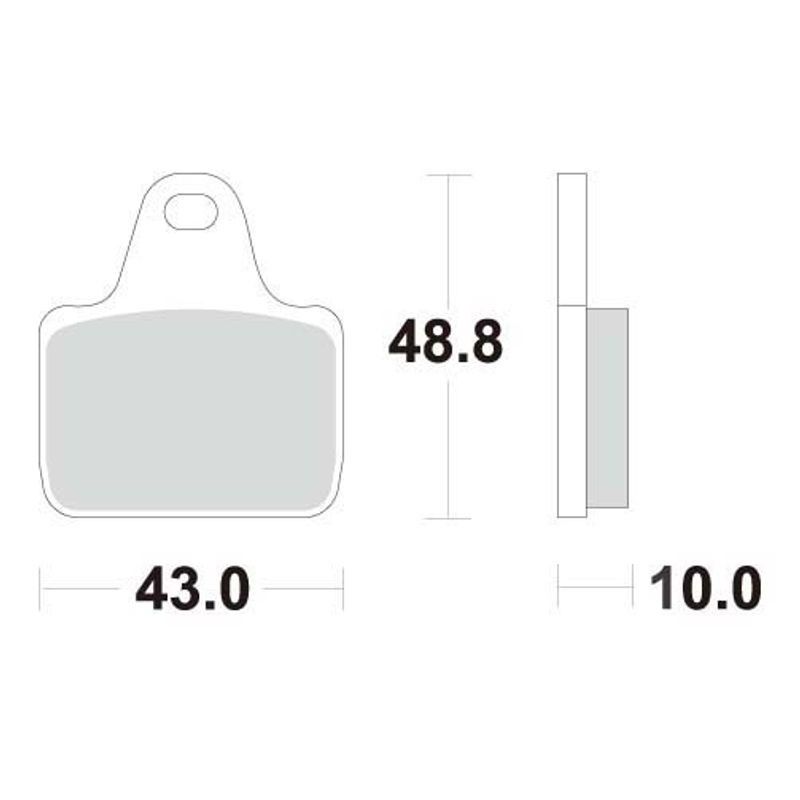 Plaquettes pour Etriers Accossato PZ001 - PZ002 - PZ003 - PZ004 - PZ006 - PZ008 Plaquettes pour Etriers Accossato PZ001 - PZ002 - PZ003 - PZ004 - PZ006 - PZ008