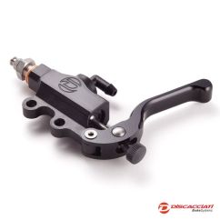 Pack DISCACCIATI Maître Cylindre ø13mm à l'index NOIR + Support au guidon ø25.4mm ( Pour HARLEY ) Pack DISCACCIATI Maître Cylindre ø13mm à l'index NOIR + Support au guidon ø25.4mm ( Pour HARLEY )