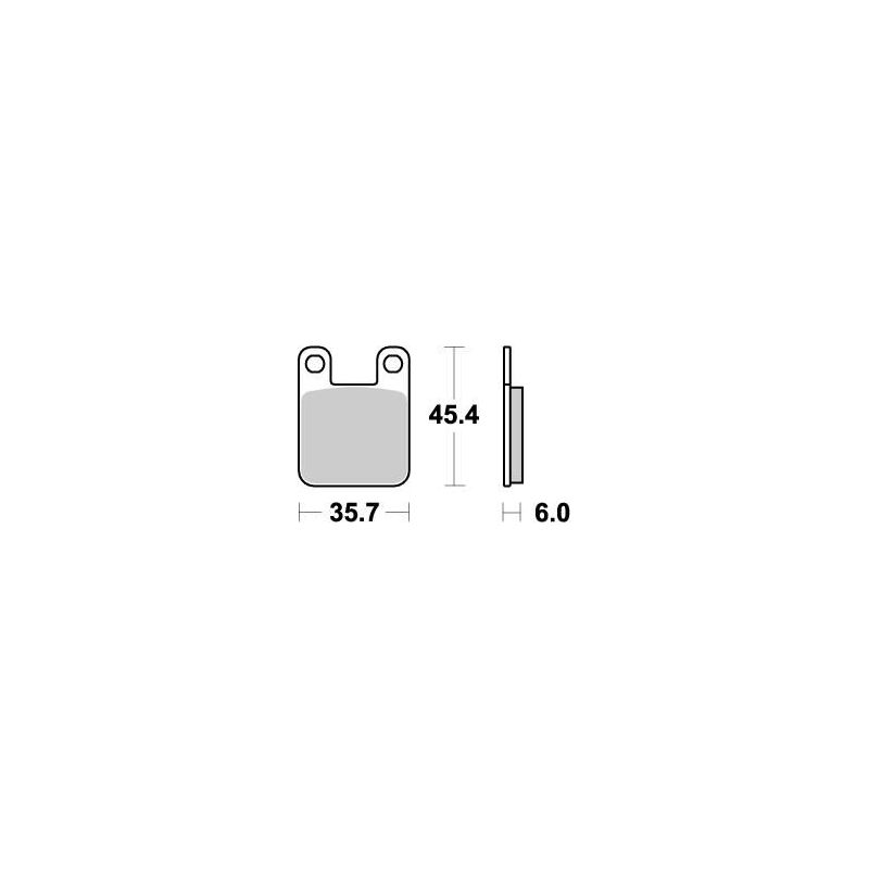 BRAKE PAD OFFROAD NITRO - 17211856