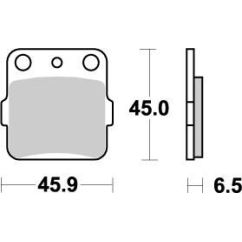 BRAKE PAD OFFROAD NITRO - 17211858