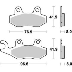 BRAKE PAD OFFROAD NITRO - 17211862