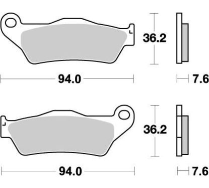 BRAKE PAD OFFROAD NITRO - 17211865