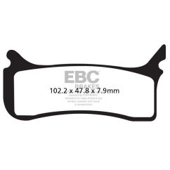 BRAKE PAD EPFA-HH SERIES SINTERED METAL - 17211958