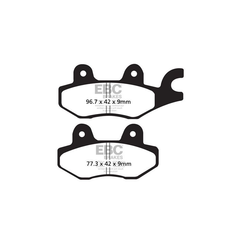 BRAKE PAD GPFA-HH SERIES SINTERED METAL