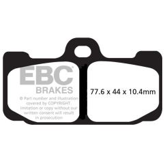 BRAKE PAD GPFAX-HH SERIES SINTERED METAL