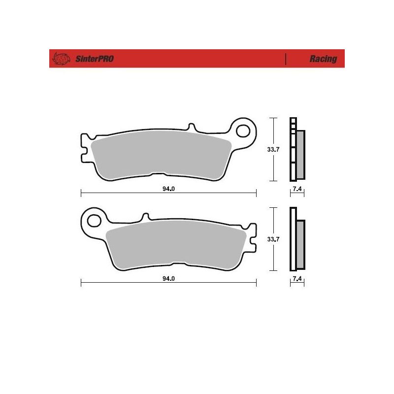 BRAKE PAD SINTERPRO RACING