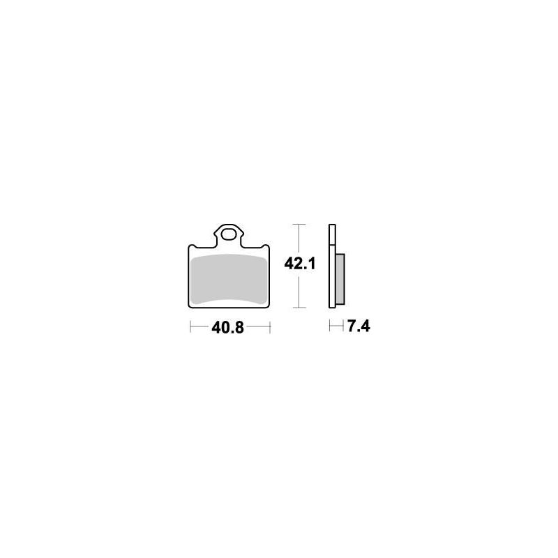 BRAKE PAD OFFROAD NITRO - 17211879