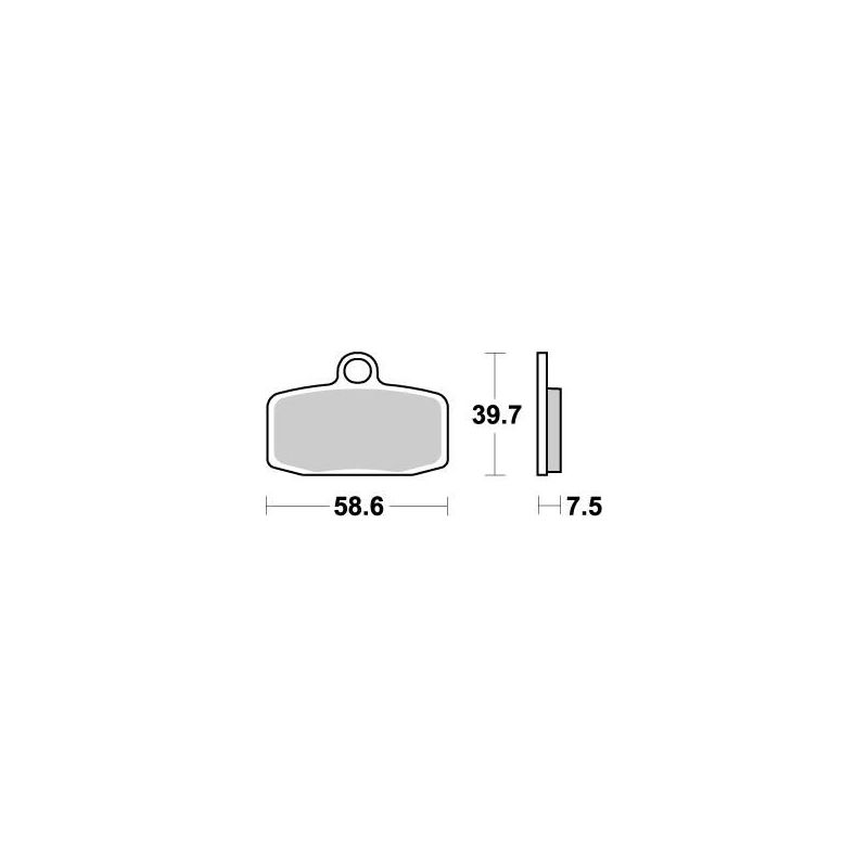 BRAKE PAD OFFROAD NITRO - 17211881