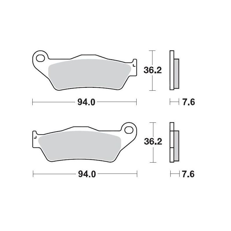 BRAKE PAD NITRO SPORT