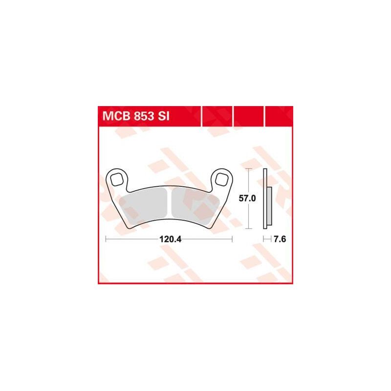 BRAKE PAD SI SINTER OFFROAD