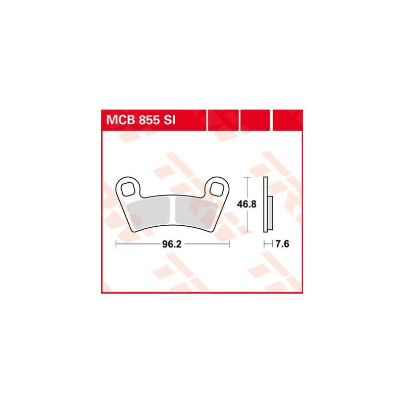 BRAKE PAD SI SINTER OFFROAD - 17212149
