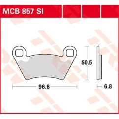 BRAKE PAD SI SINTER OFFROAD - 17212150