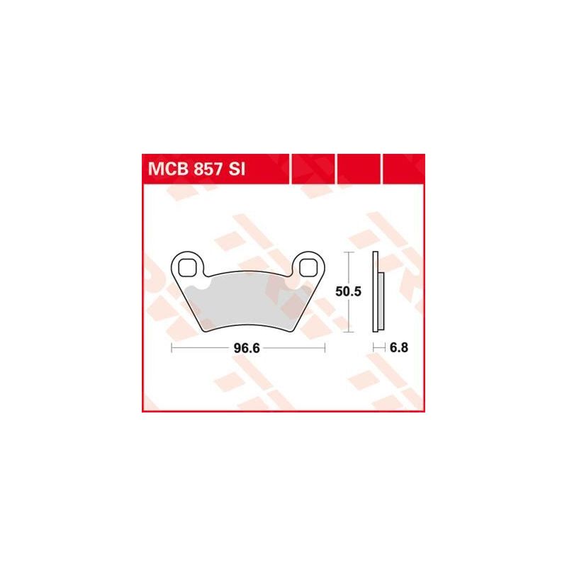 BRAKE PAD SI SINTER OFFROAD - 17212150