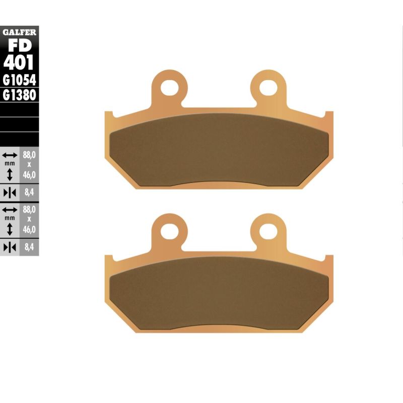 BRAKE PAD SCOOTER SINTER - 17213037
