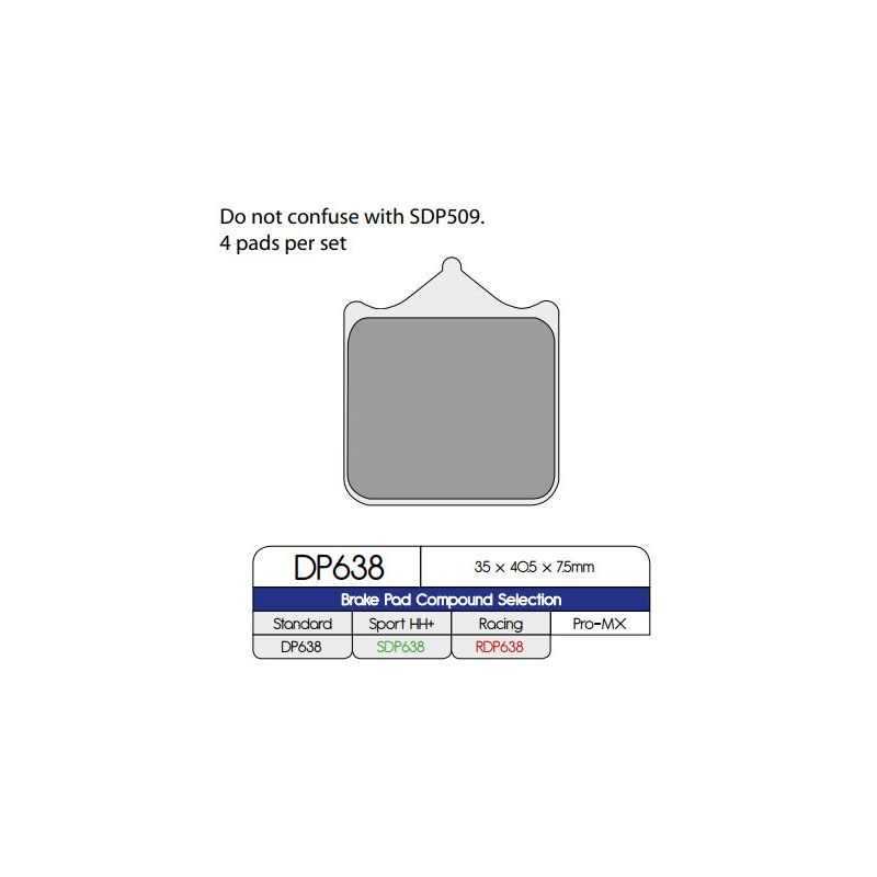BRAKE PAD SINTERED