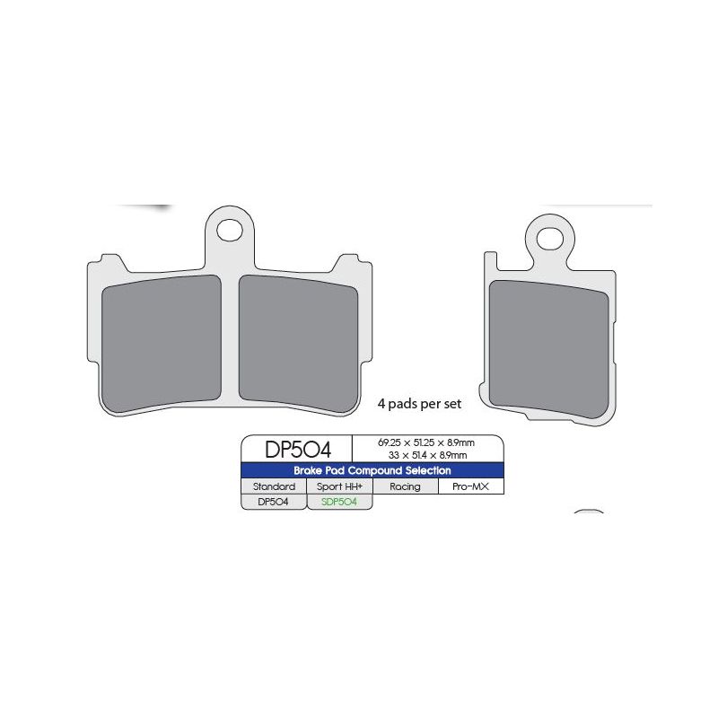 BRAKE PAD SINTER SPORT