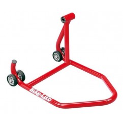 Béquille de stand arrière monobras BIKE LIFT prise droite rouge - RS-16/R