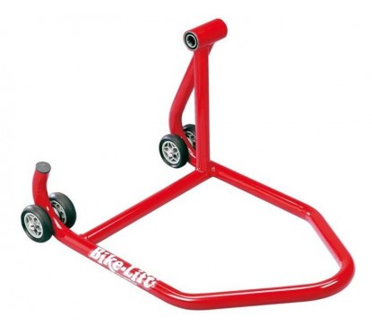 Béquille de stand arrière monobras BIKE LIFT prise droite rouge - RS-16/R