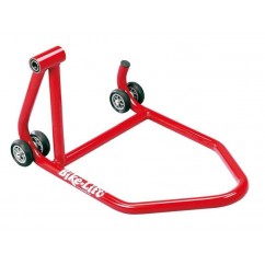 Béquille de stand arrière monobras BIKE LIFT prise gauche rouge - RS-16