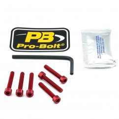 BOLT KIT FUEL CAP RED