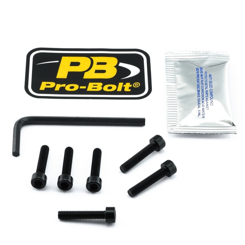 BOLT KIT FUEL CAP BLACK