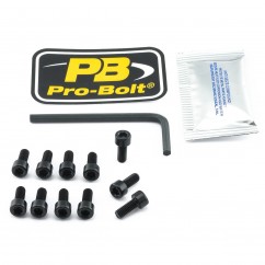 BOLT KIT FUEL CAP BLACK