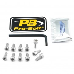 BOLT KIT FUEL CAP SILVER