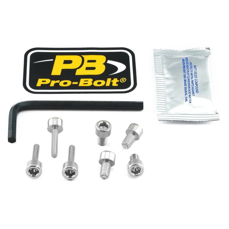 BOLT KIT FUEL CAP SILVER