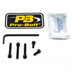 BOLT KIT FUEL CAP BLACK