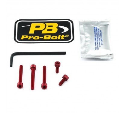 BOLT KIT FUEL CAP RED