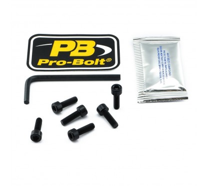 BOLT KIT FUEL CAP BLACK