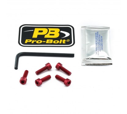 BOLT KIT FUEL CAP RED