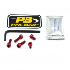 BOLT KIT FUEL CAP RED