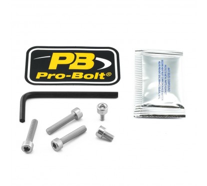 BOLT KIT FUEL CAP SILVER