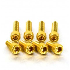 BOLT KIT FUEL CAP GOLD