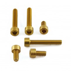 BOLT KIT FUEL CAP GOLD