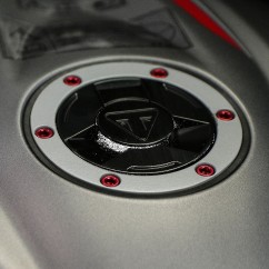 BOLT KIT FUEL CAP RED