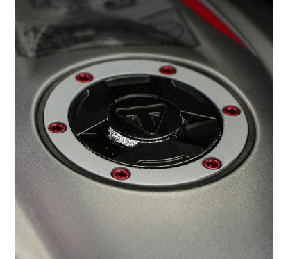 BOLT KIT FUEL CAP RED