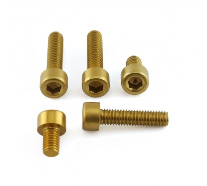 BOLT KIT FUEL CAP GOLD