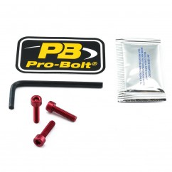 BOLT KIT FUEL CAP RED