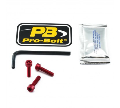 BOLT KIT FUEL CAP RED